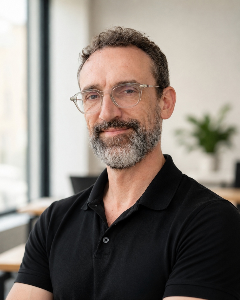 Portrait photographique de Vincent Lavergne, fondateur de Néonéa